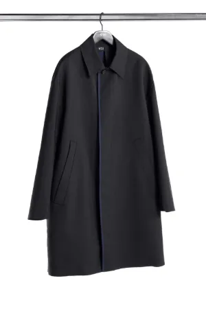 mohair-blend coat
