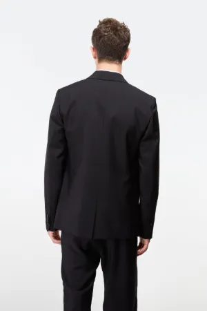 mohair-blend double-breasted jacket