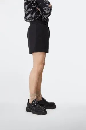 mohair-blend tailored shorts