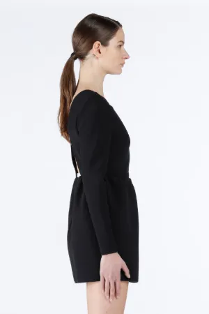 Open-Back Mini Dress
