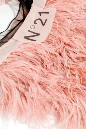 ostrich feather shopper