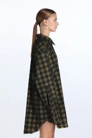 Oversized Checked Shirt
