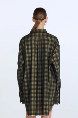 Oversized Checked Shirt