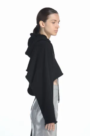 Oversized Cropped Hoodie