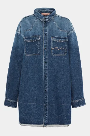 Oversized Denim Shirt