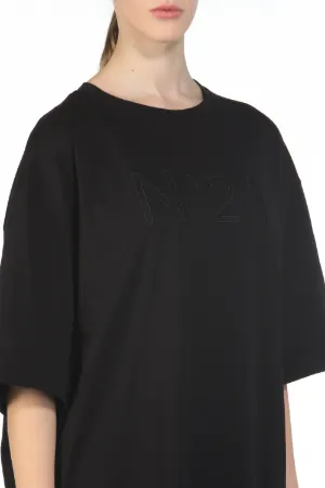 Oversized Logo-Embroidered T-Shirt