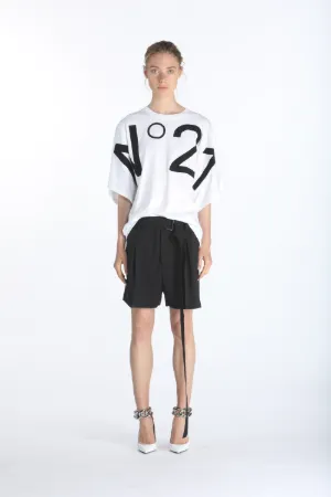 oversized logo print T-shirt