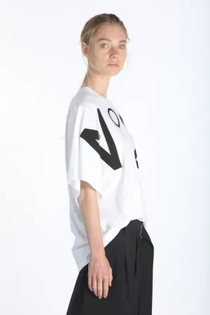 oversized logo print T-shirt