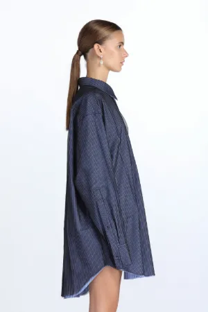 Oversized Pinstripe Shirt