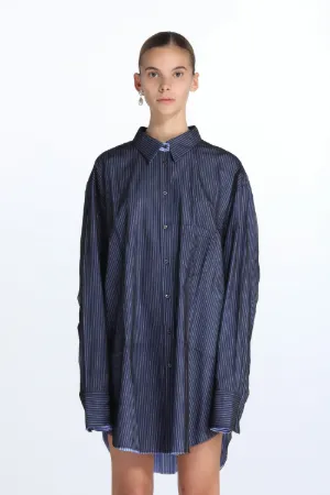 Oversized Pinstripe Shirt