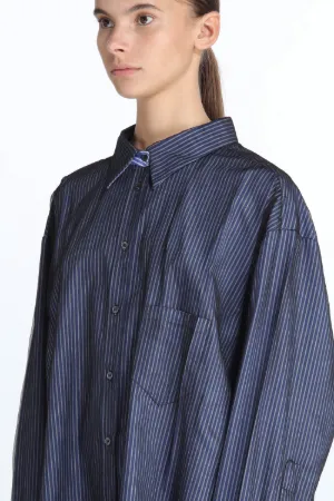 Oversized Pinstripe Shirt