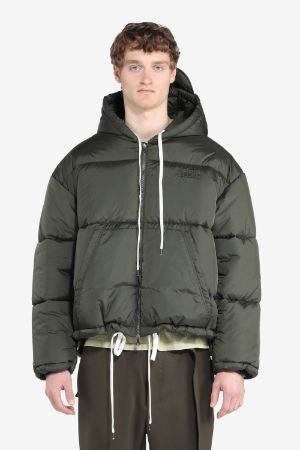 Padded grey coat best sale