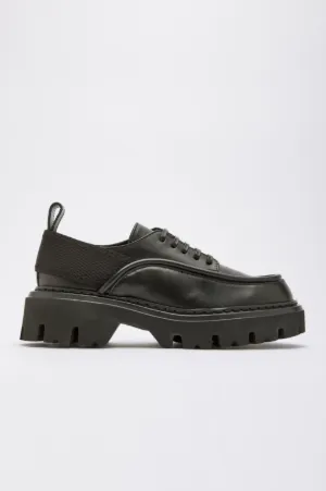 Panelled Derby Shoes