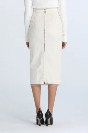 Panelled Pencil Skirt