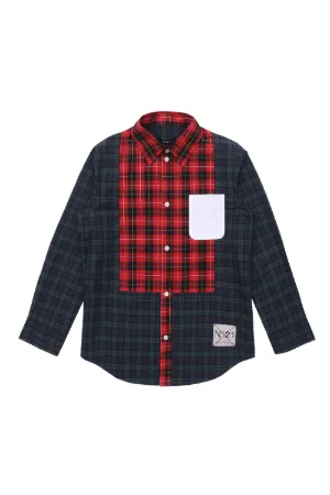 Patchwork Checked Shirt