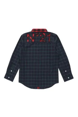 Patchwork Checked Shirt