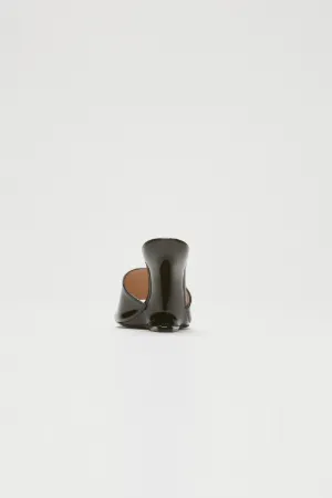 Patent-Leather Mules