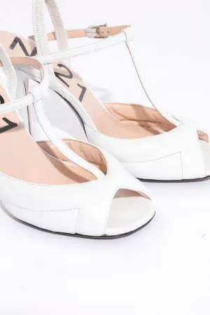 Peep Toe Slingback Sandals