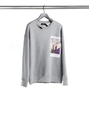 photo-print sweatshirt