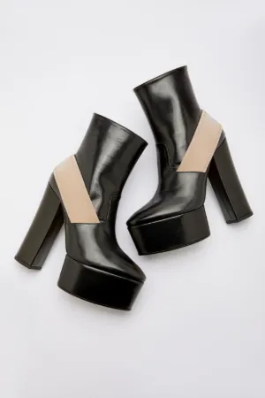 Platform Ankle Boots