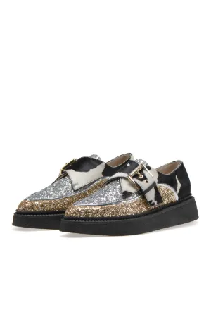 ponyskin glittered creepers