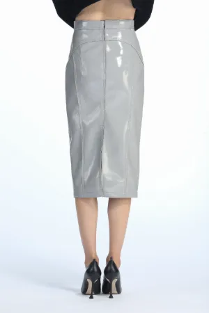 PVC Pencil Skirt