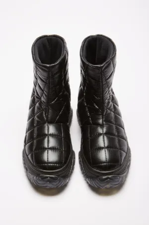 Quilted Sneaker Boots