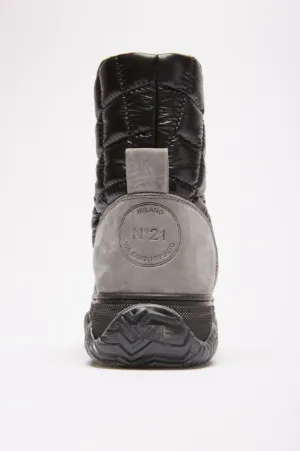 Quilted Sneaker Boots