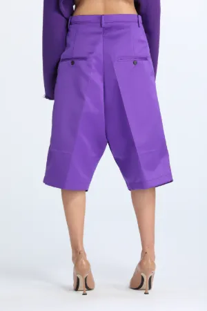Relaxed Pleated Shorts