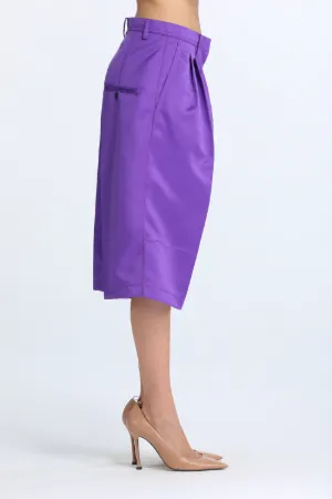 Relaxed Pleated Shorts