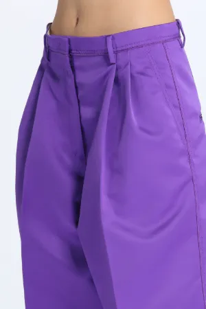 Relaxed Pleated Shorts