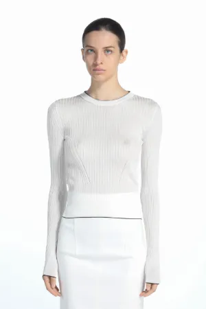 Ribbed-Knit Jumper