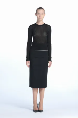 Ribbed-Knit Jumper