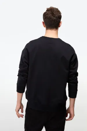 riot-print sweatshirt