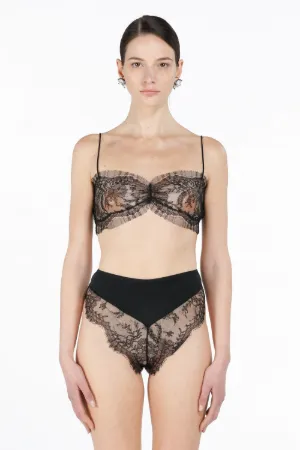 Ruched Lace Bralette