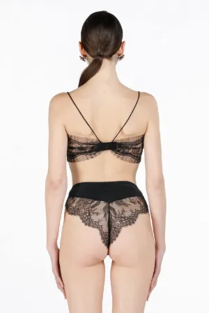 Ruched Lace Bralette