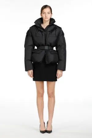 Seat-Belt Buckle Padded Jacket