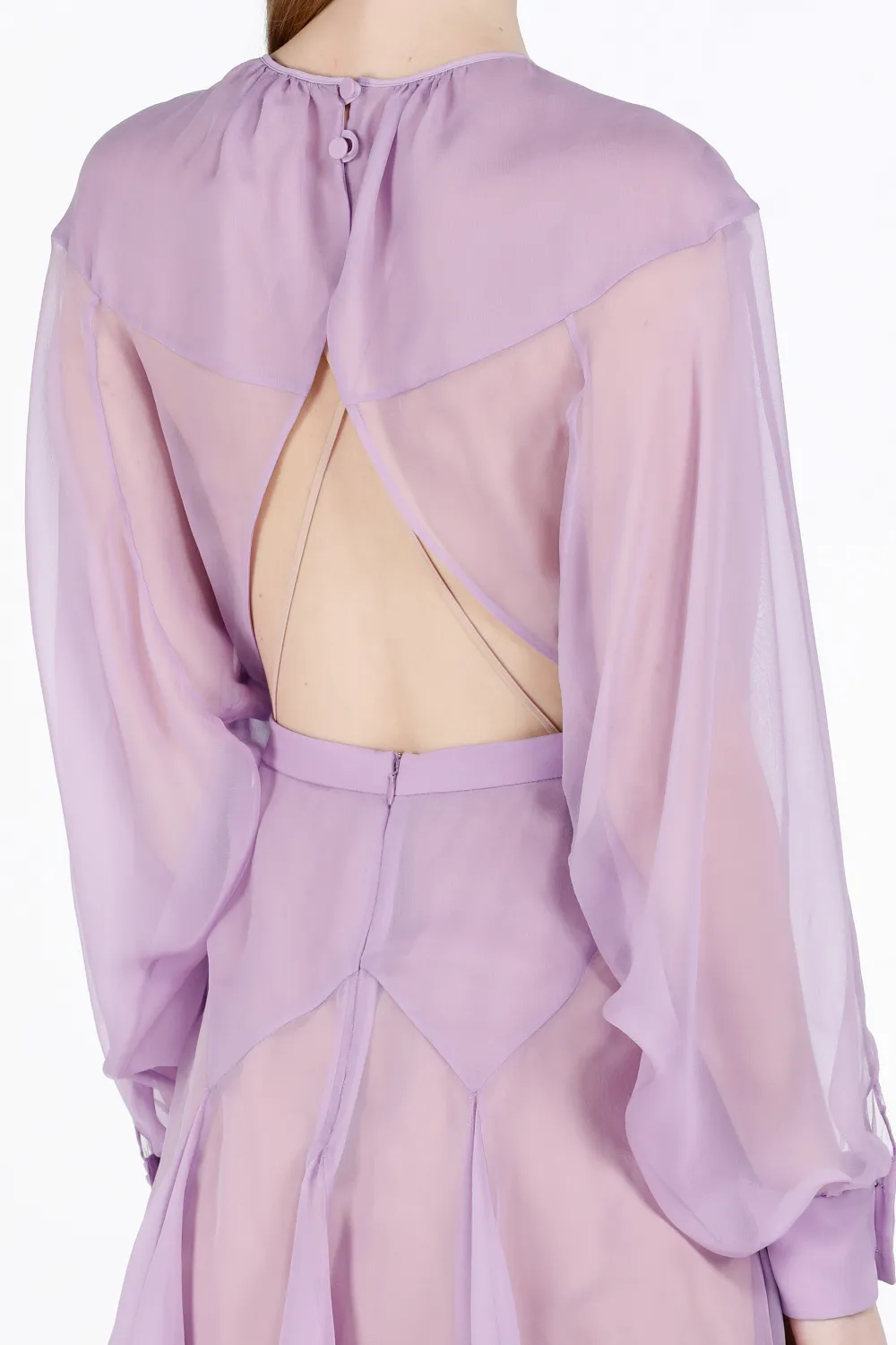 Semi-Sheer Mini Dress | N°21 | Official Online Store