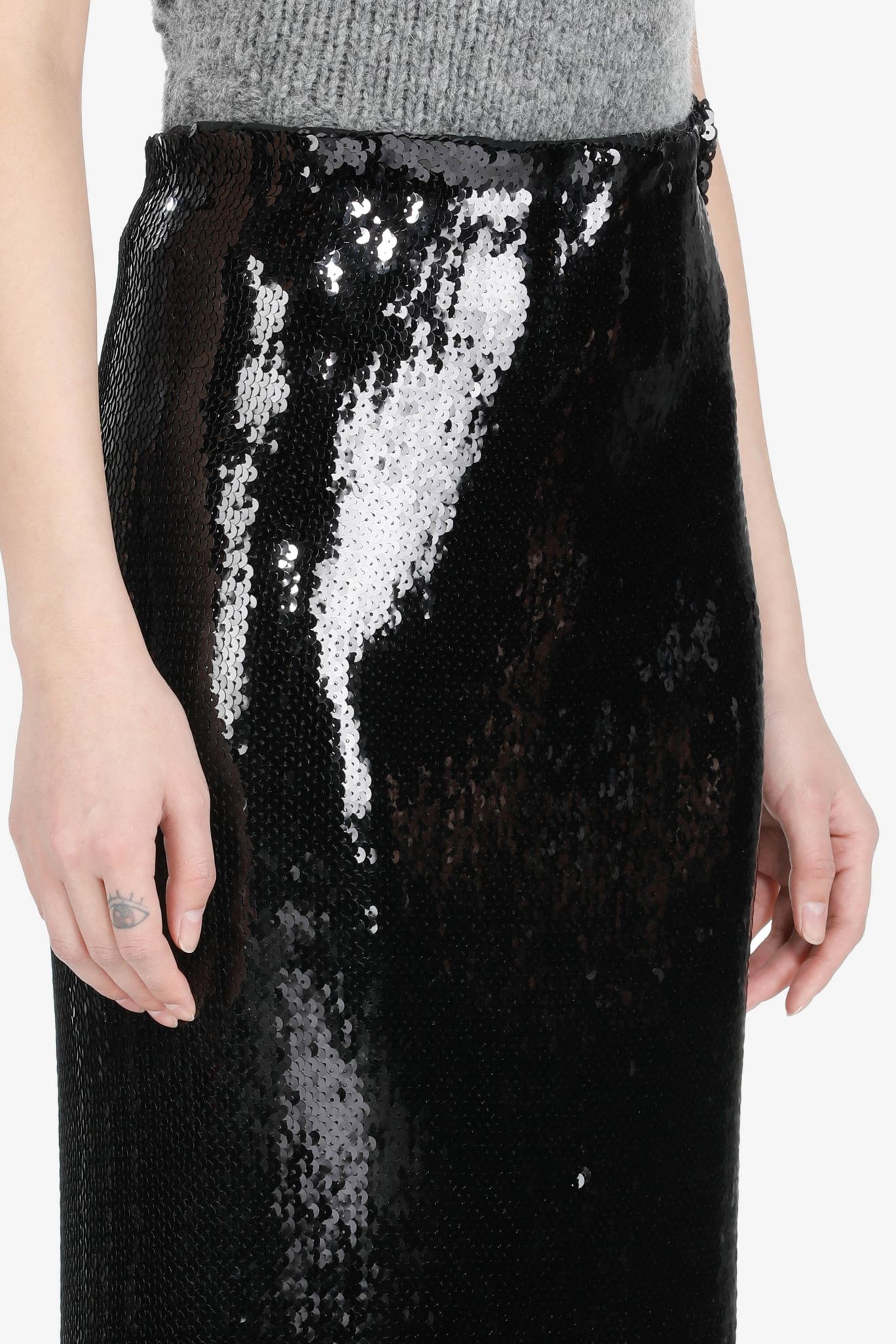 Sequin-Embellished Maxi Skirt | N°21 | Official Online Store