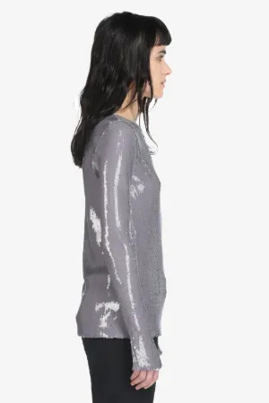 Sequin-Embellished Top