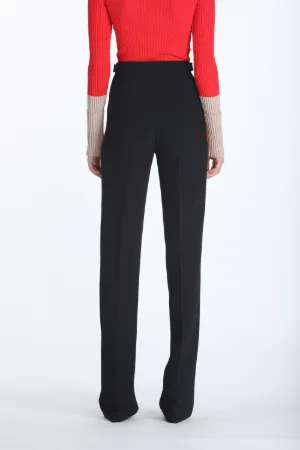 side-stripe tailored trousers