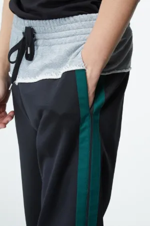 side stripe trackpants