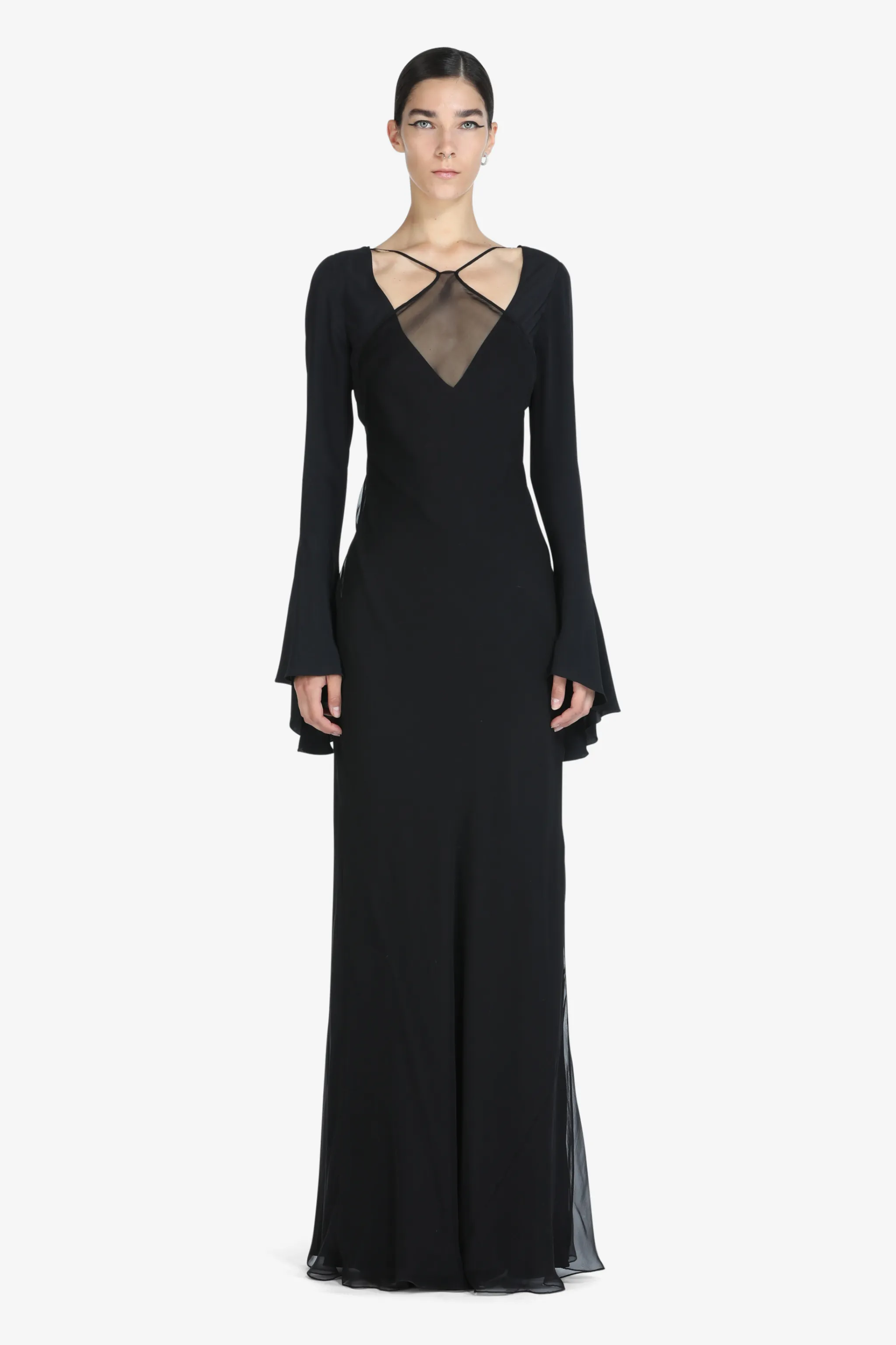 Silk Maxi Dress | N°21 | Official Online Store