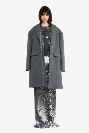 Single Breasted Coat in grey N 21 Official Online Store