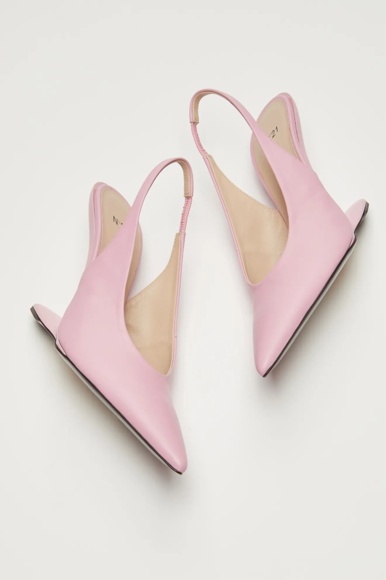 Slingback Leather Pumps | N°21 | Official Online Store