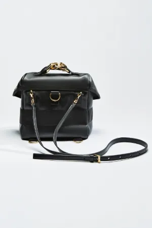 slouchy logo backpack