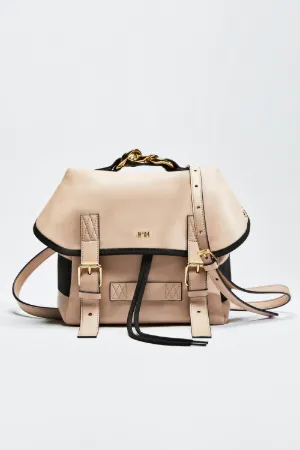 slouchy logo backpack