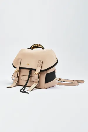 slouchy logo backpack