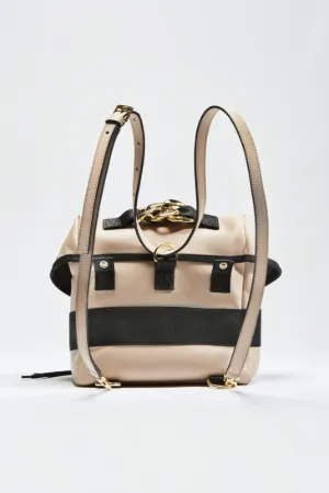 slouchy logo backpack