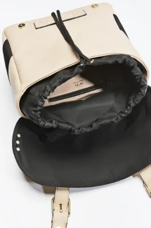 slouchy logo backpack